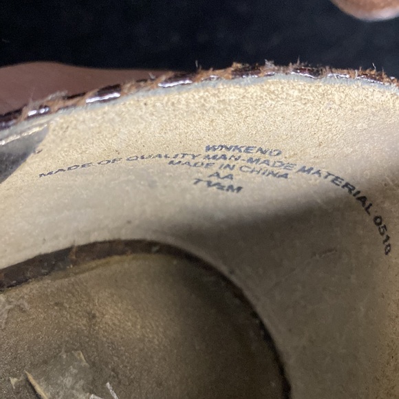 Brown Mary Jane heels - Picture 3 of 6